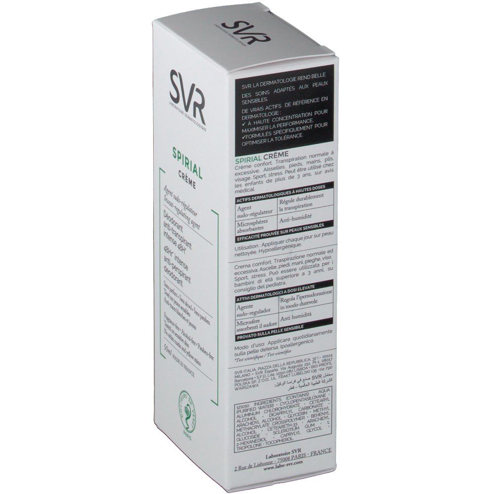 SVR Spirial déodorant anti-transpirant
