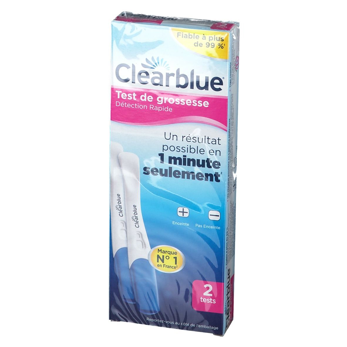 Clearblue® Test de Grossesse Détection Rapide