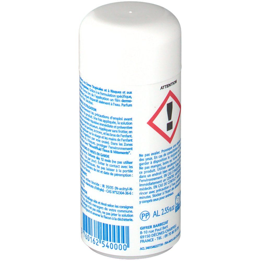 Moustifluid lotion protectrice jeunes enfants