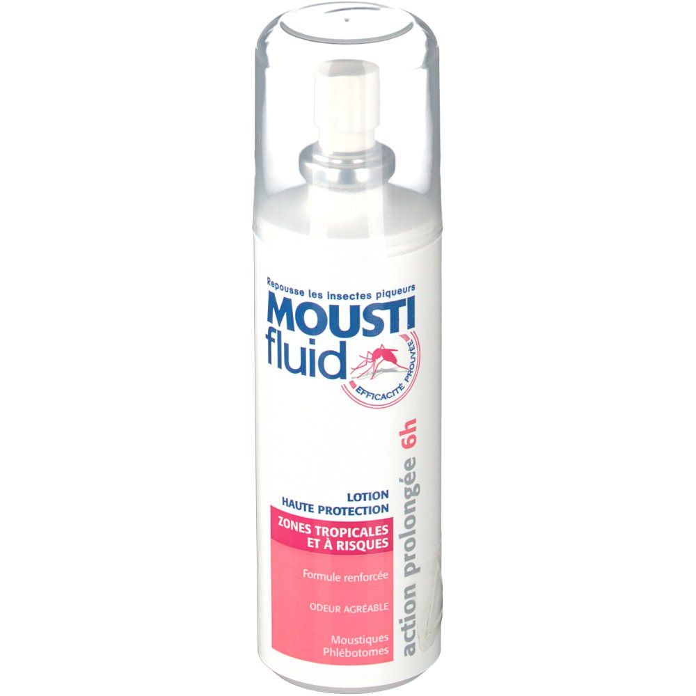 Moustifluid lotion zones tropicales et à risques