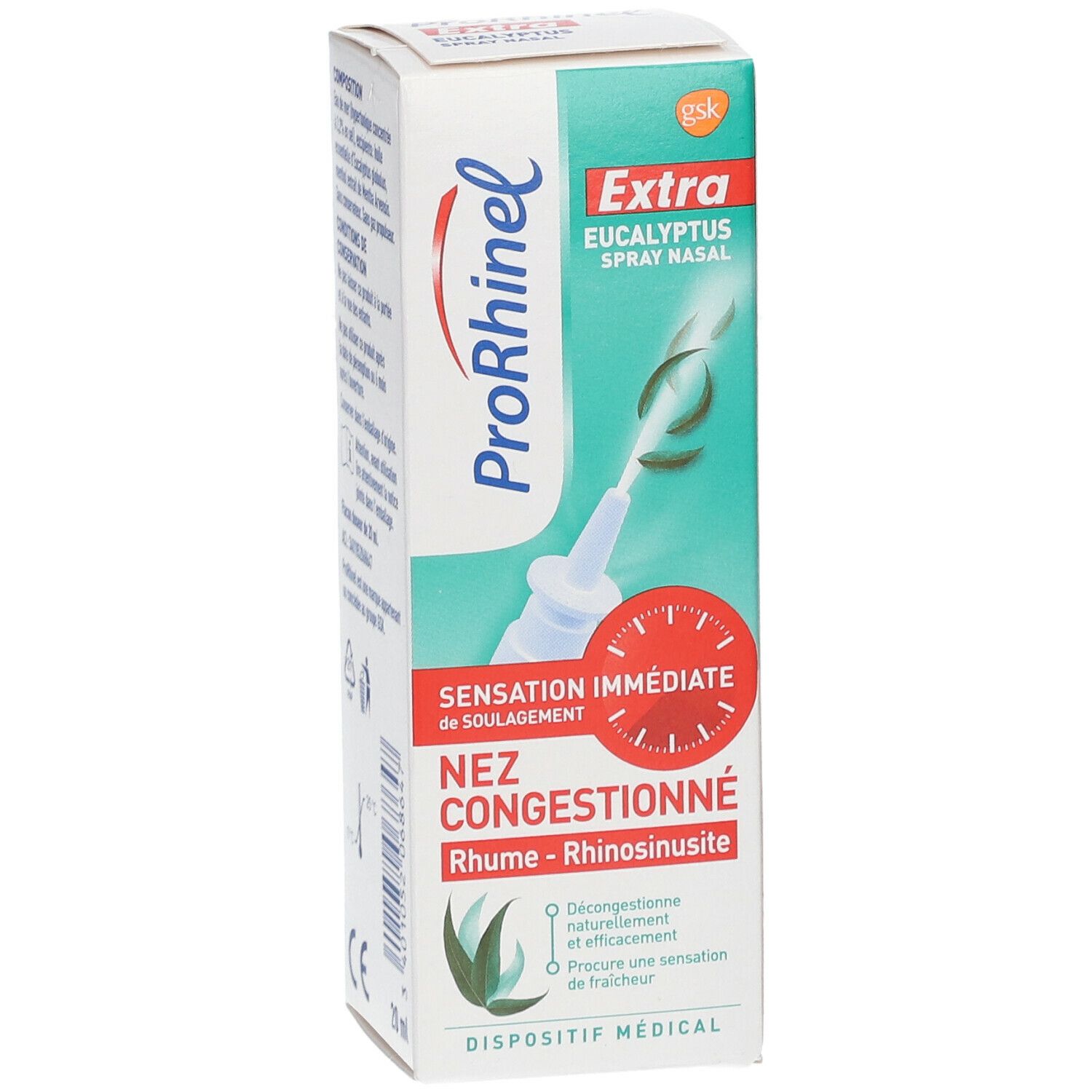 ProRhinel Extra Spray Nasal Eucalyptus 20ml - Cdiscount Santé - Mieux vivre