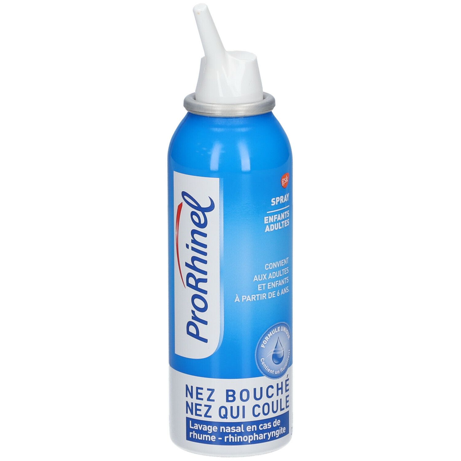 PRORHINEL Hygiène & soin du nez spray nasal à l'eau de mer enfants et  adultes 100ml pas cher 