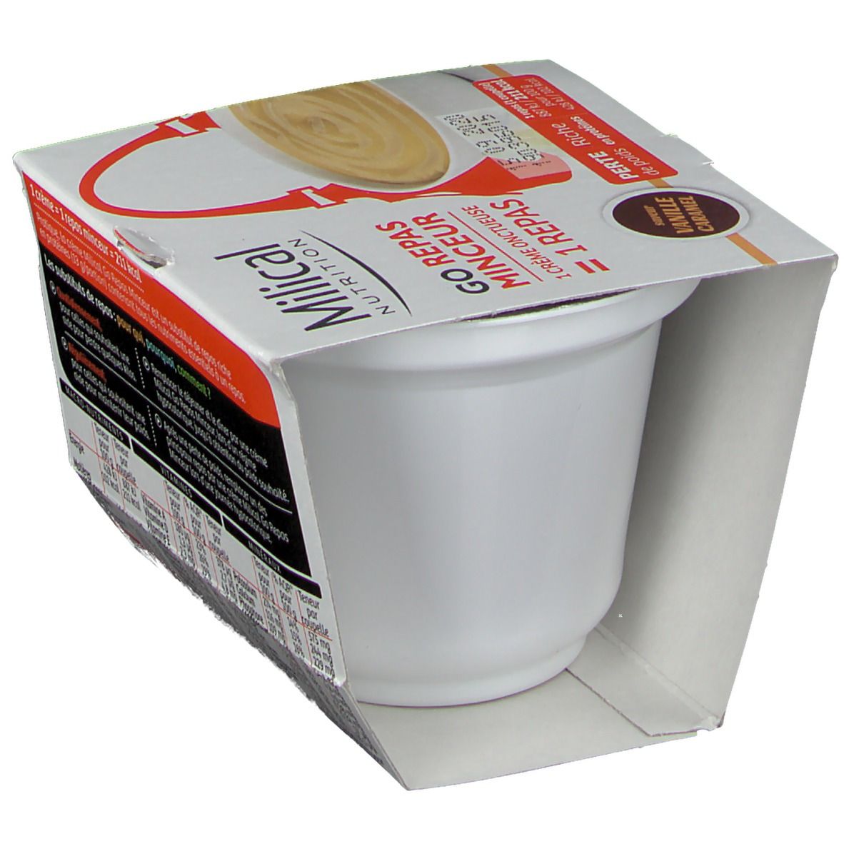 Milical Coupelle repas express vanille-caramel