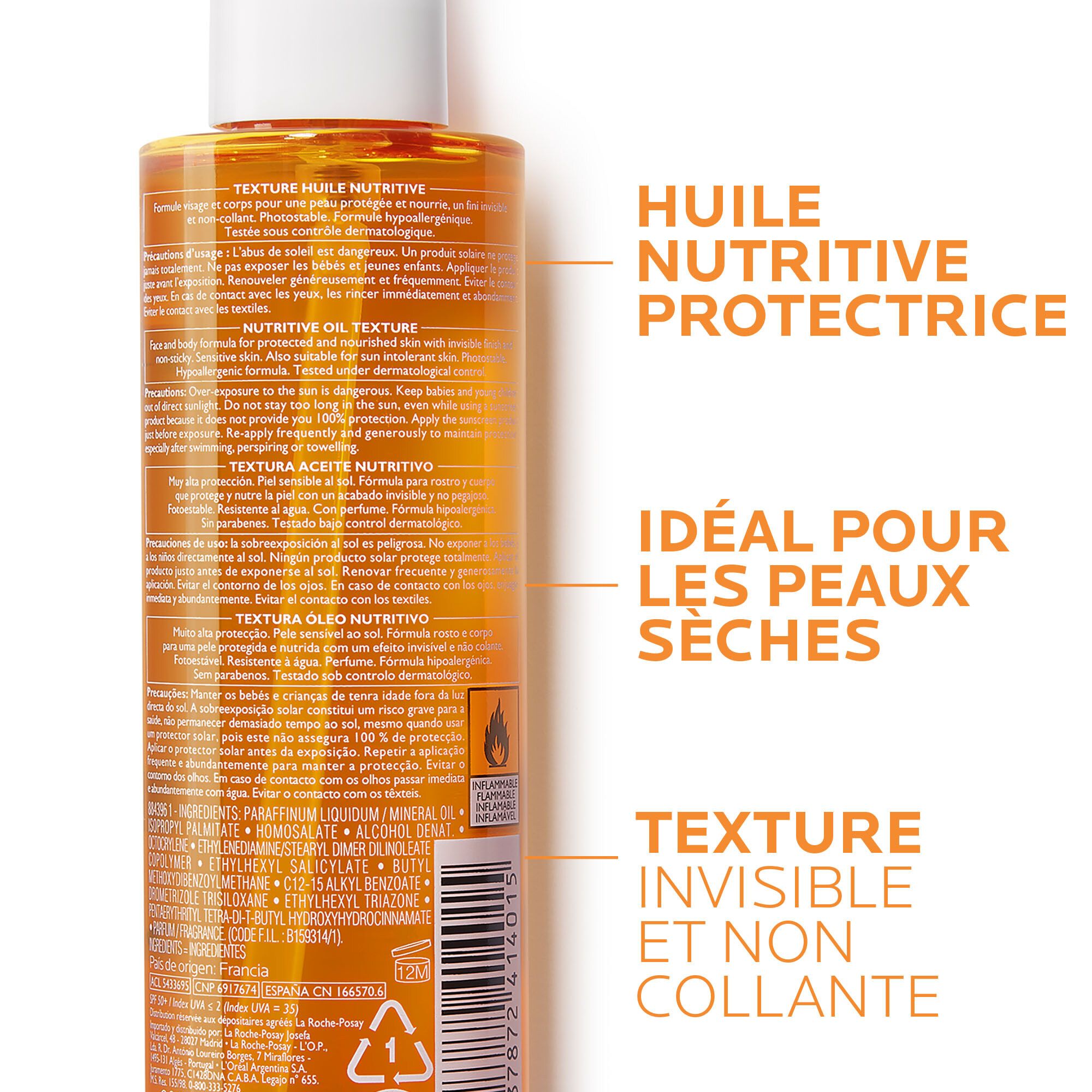 LA ROCHE POSAY ANTHELIOS XL SPF50+ Huile nutritive