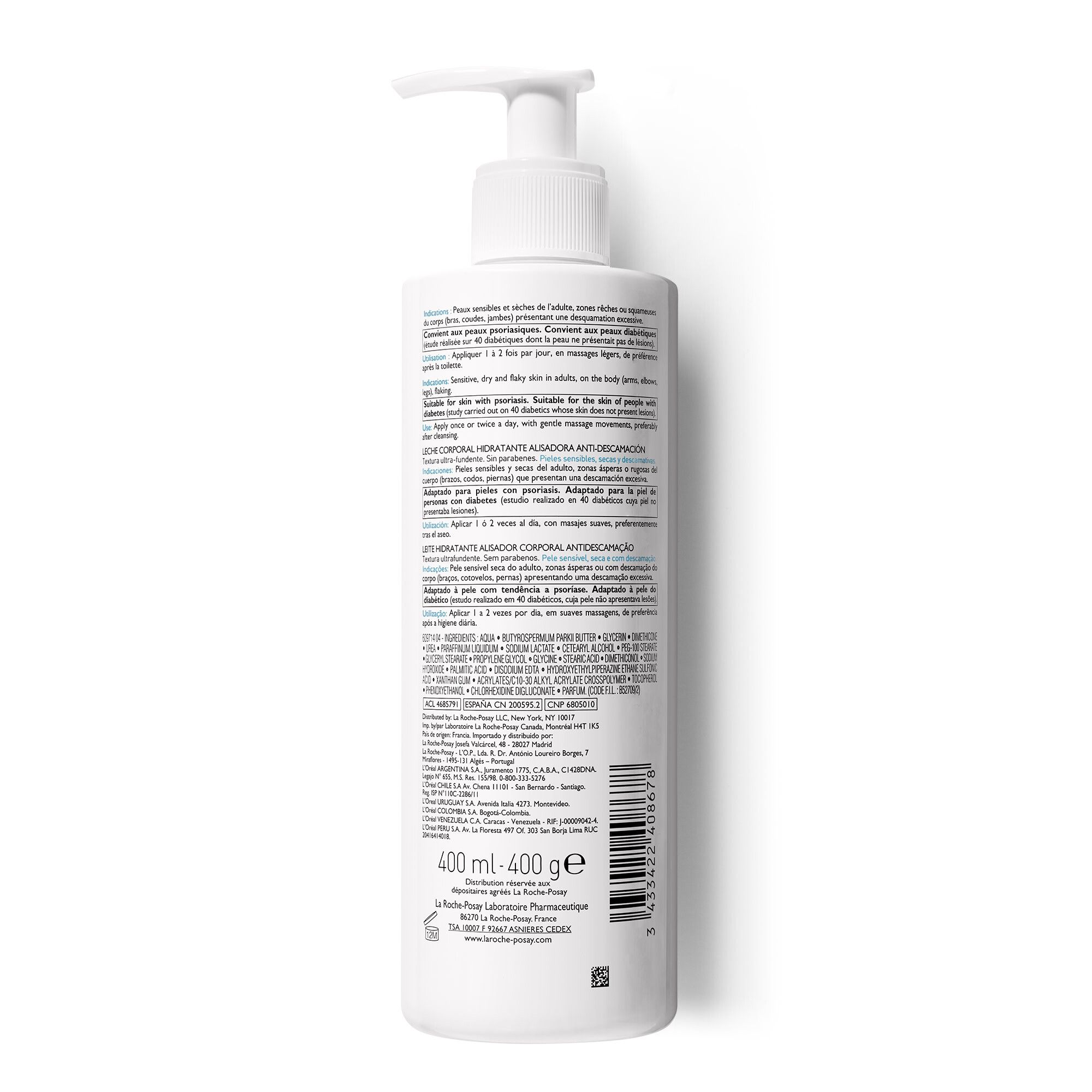 LA ROCHE POSAY ISO-UREA Lait corporel
