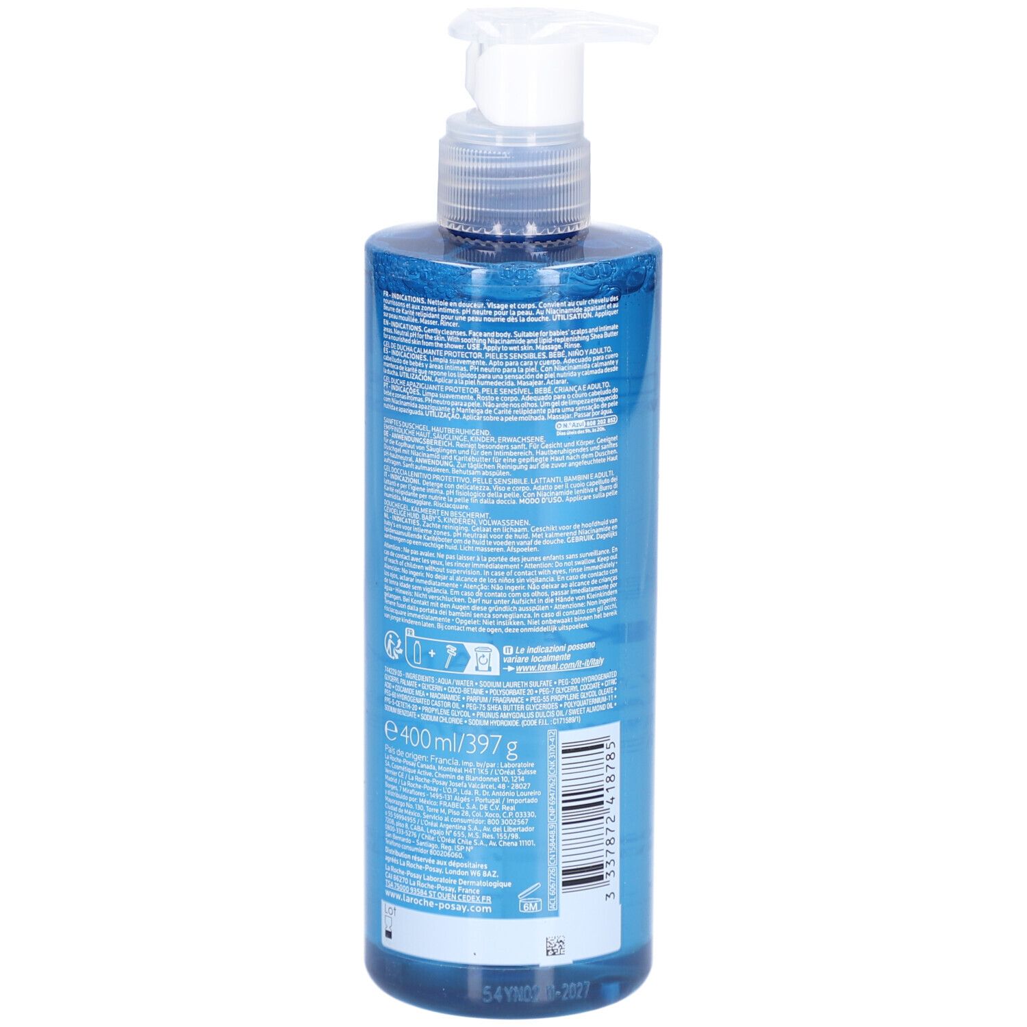 La Roche Posay Lipikar gel lavant