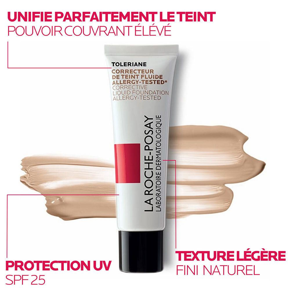 Fond De Teint Crème La Roche-Posay Toleriane - Teint 05 Halé Tan - 30 Ml - Neuf