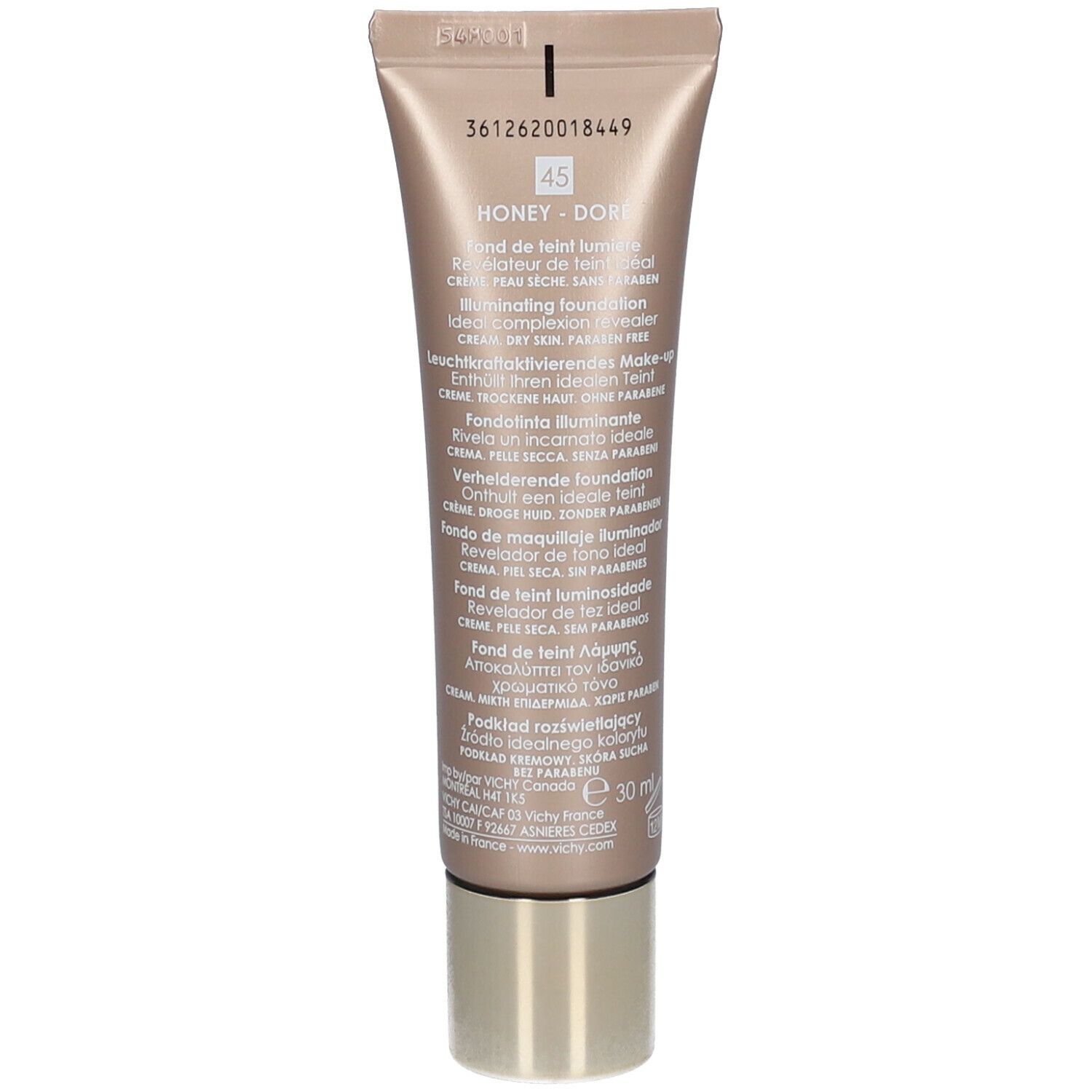 Vichy Teint Idéal crème n° 45 honey doré