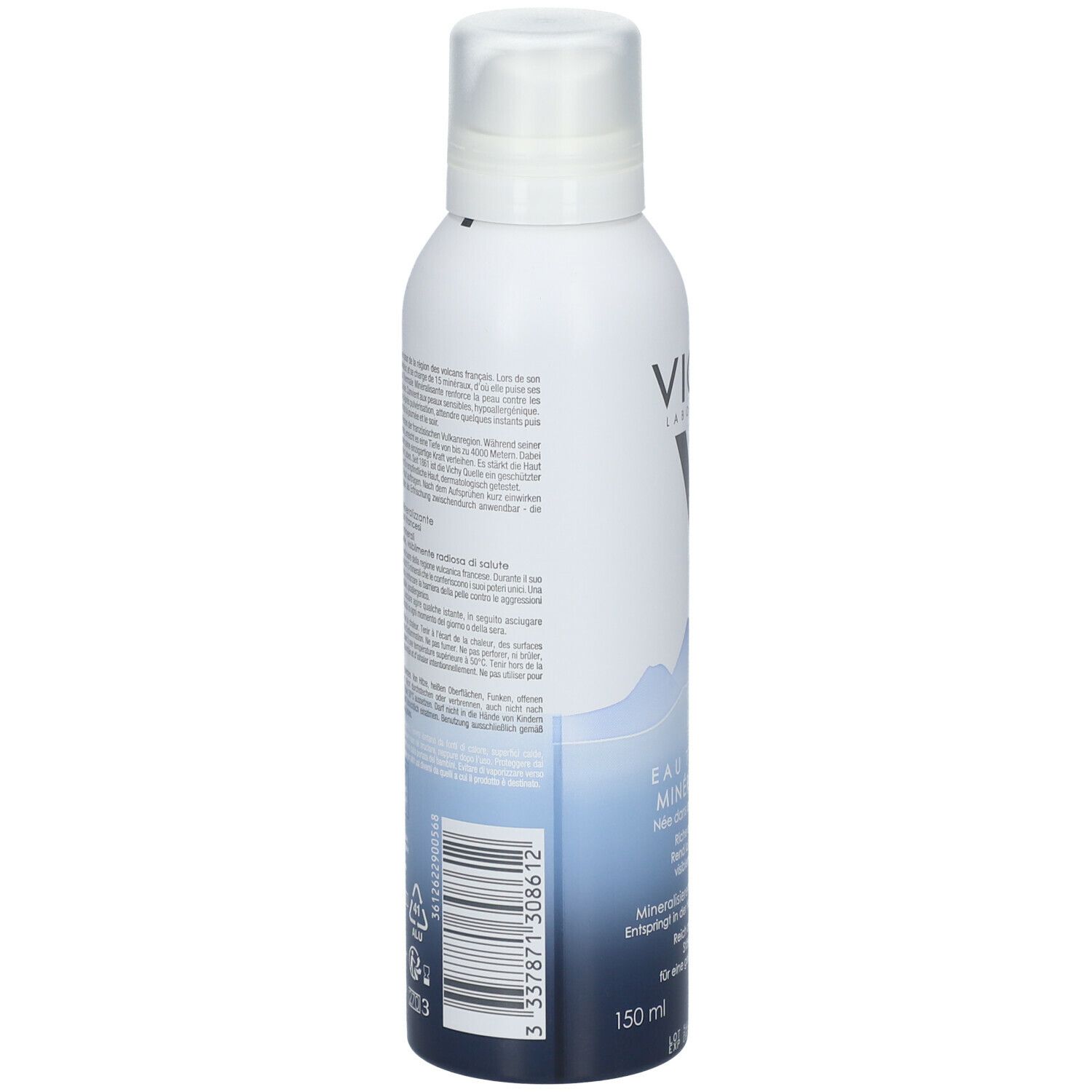 VICHY Eau Thermale Minéralisante de Vichy 150 ml