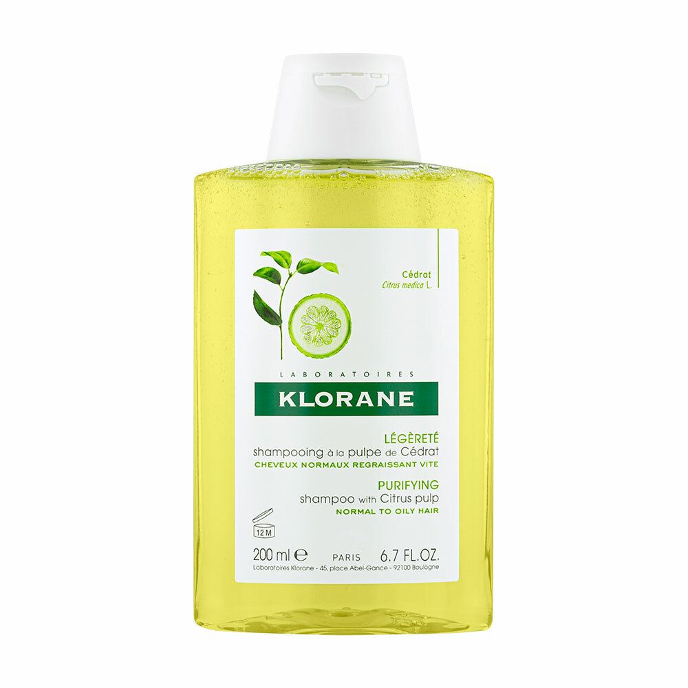 Klorane shampoing à la pulpe de cédrat