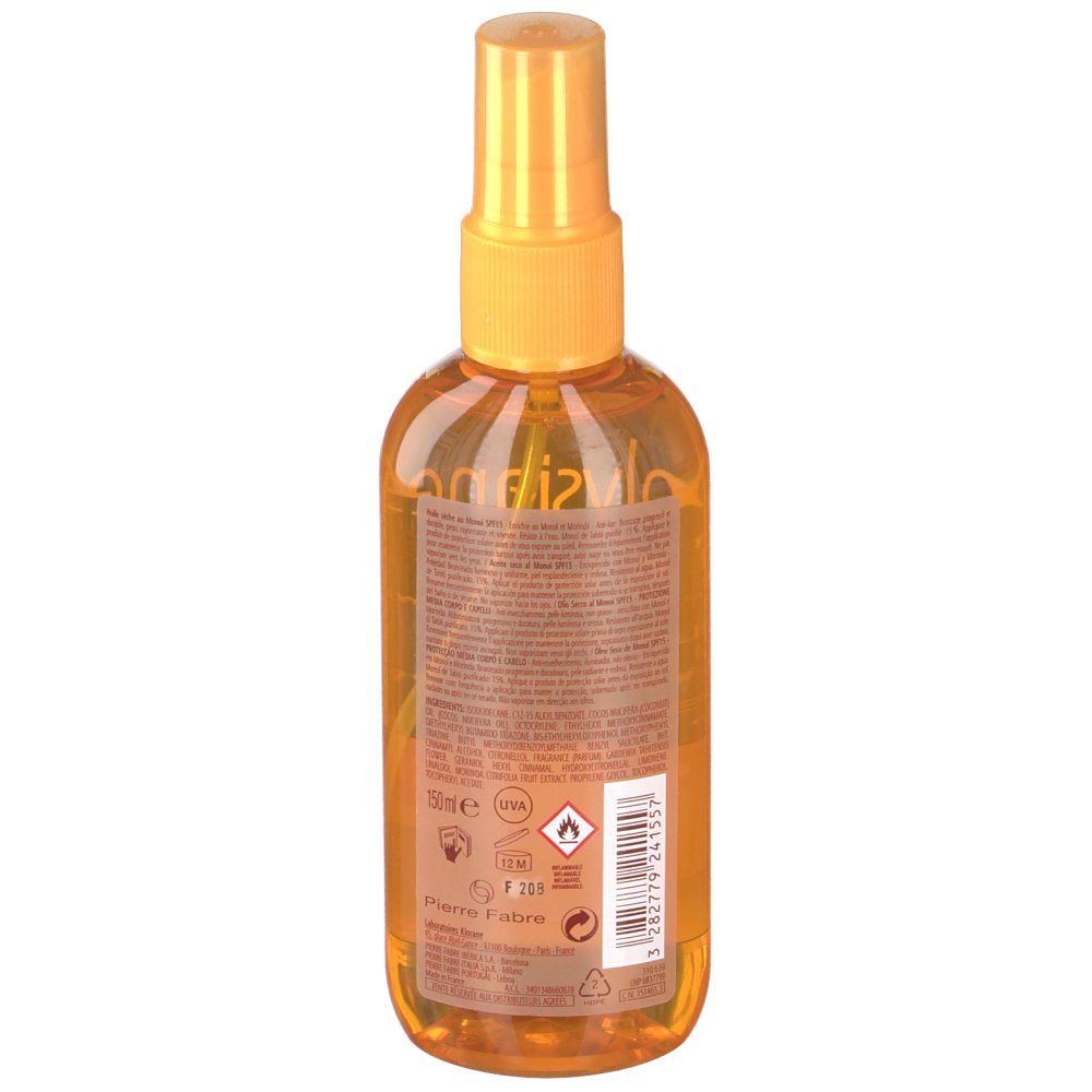Klorane Polysianes huile sèche SPF 15