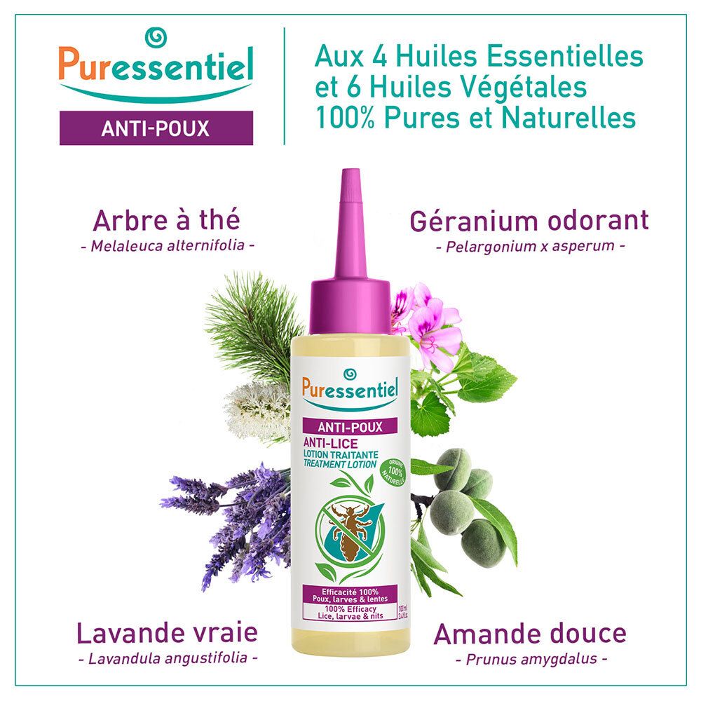 Puressentiel Lotion Traitante Anti-poux