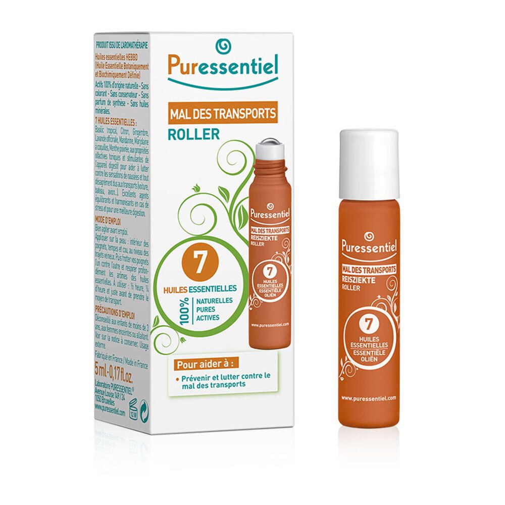 Puressentiel roller mal des transports aux 7 huiles essentielles