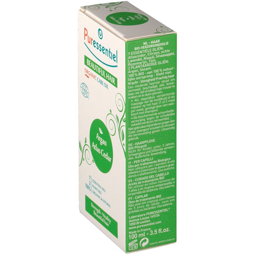 Puressentiel Capillaire huile de soin bio