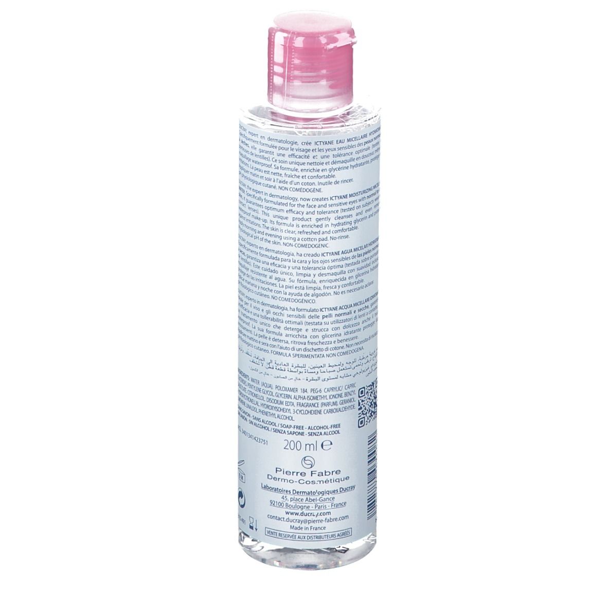Ducray Ictyane eau micellaire hydratante