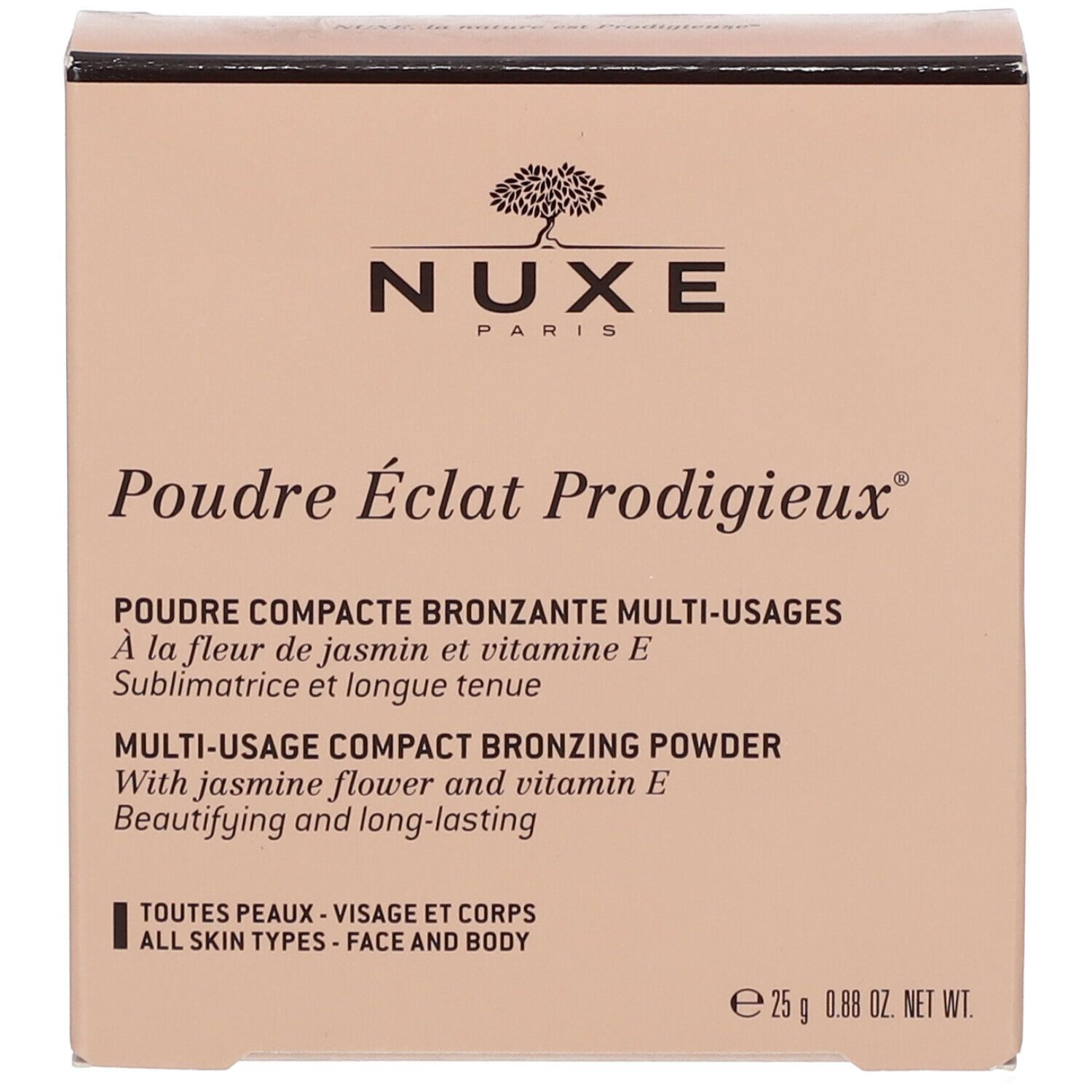 NUXE Teint Éclat Prodigieux® Poudre compacte  bronzante multiusages