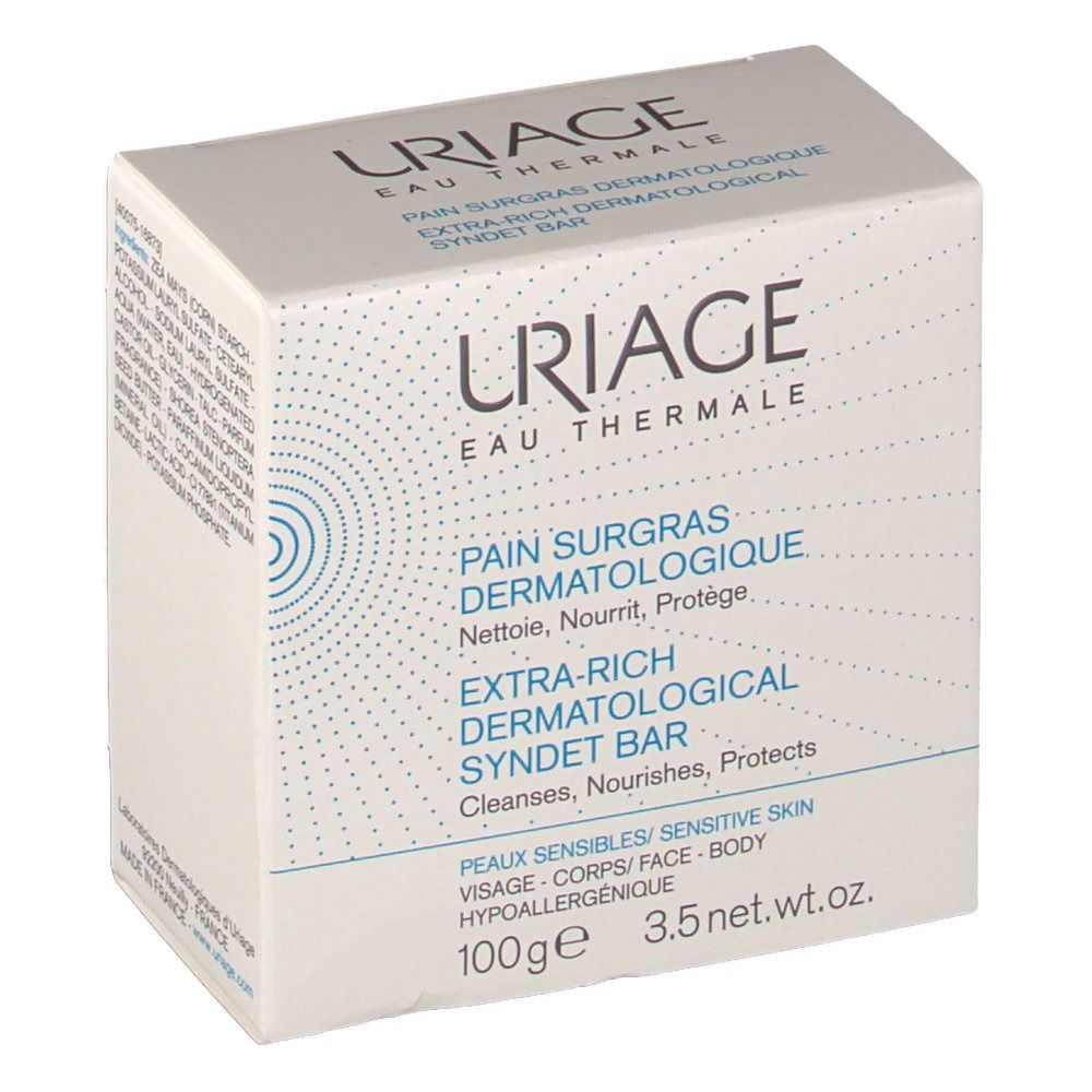 Uriage pain surgras dermatologique extra-rich