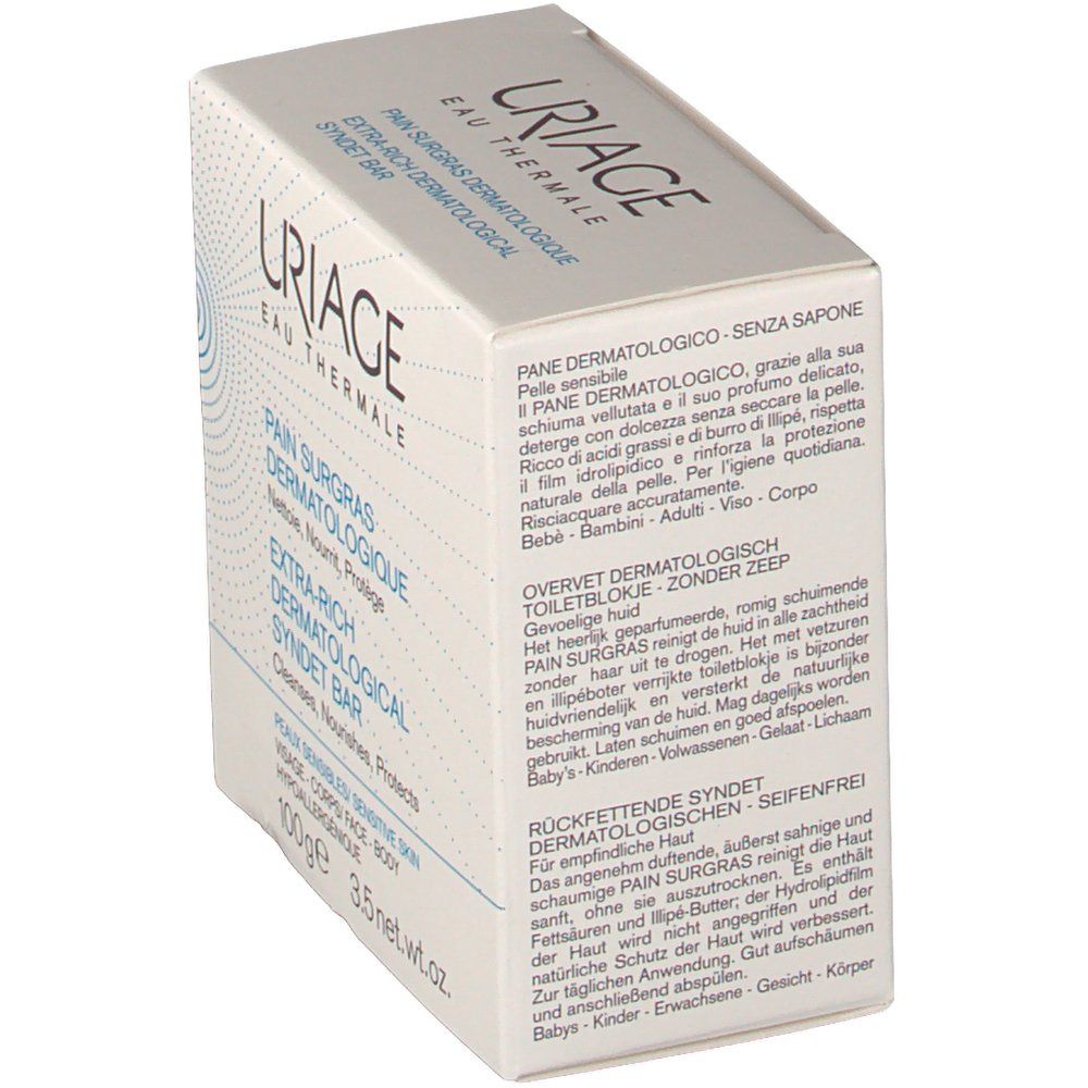 Uriage pain surgras dermatologique extra-rich