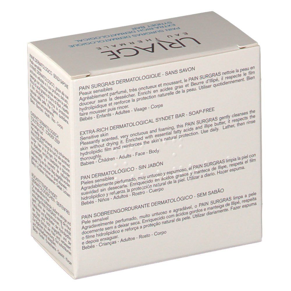 Uriage pain surgras dermatologique extra-rich