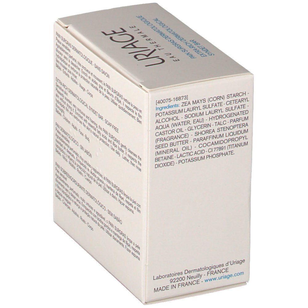 Uriage pain surgras dermatologique extra-rich