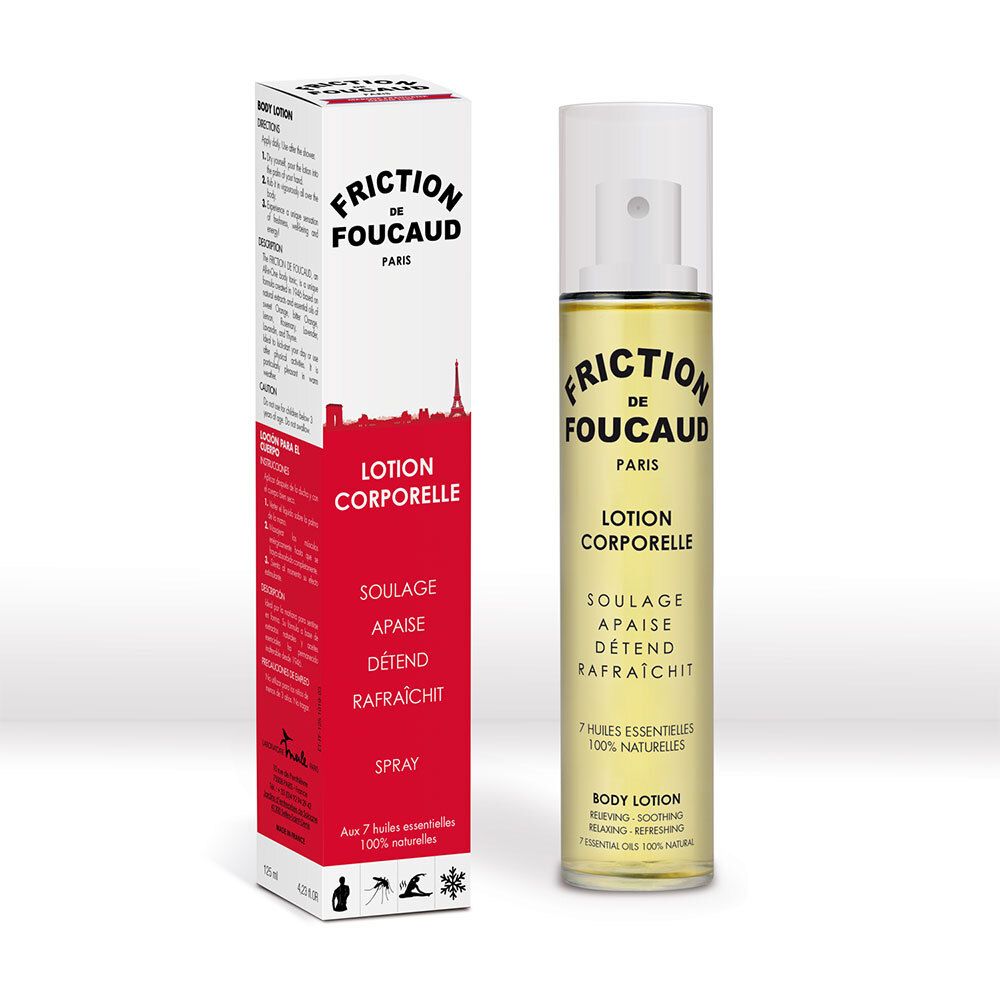 Friction de Foucaud Lotion énergisante rechargable