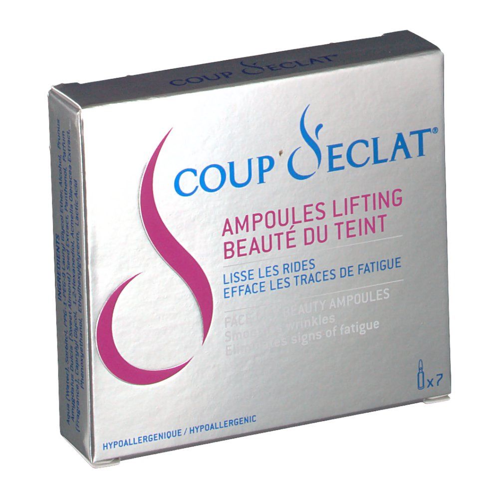 Coup d'éclat® Ampoules lifting beauté du teint