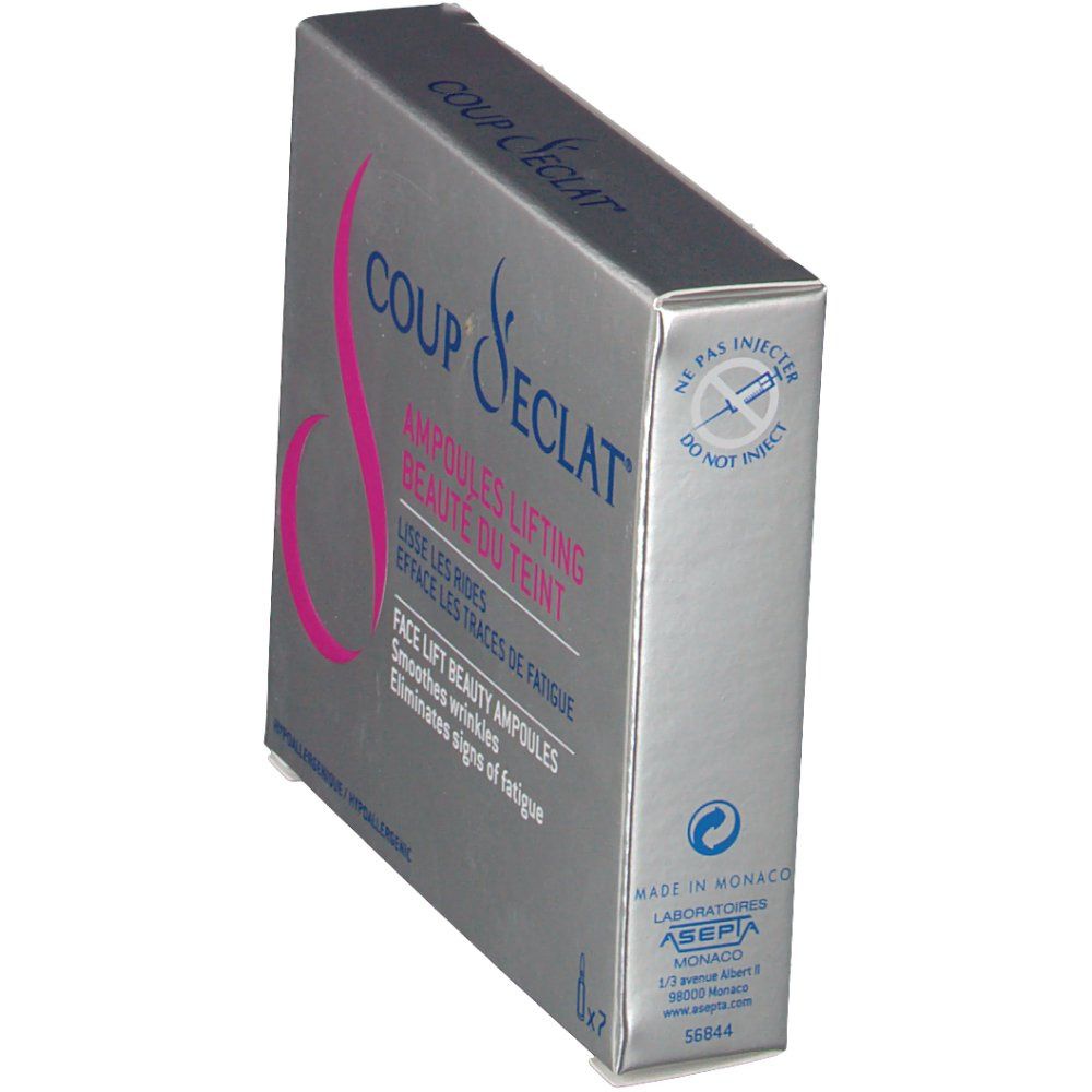 Coup d'éclat® Ampoules lifting beauté du teint