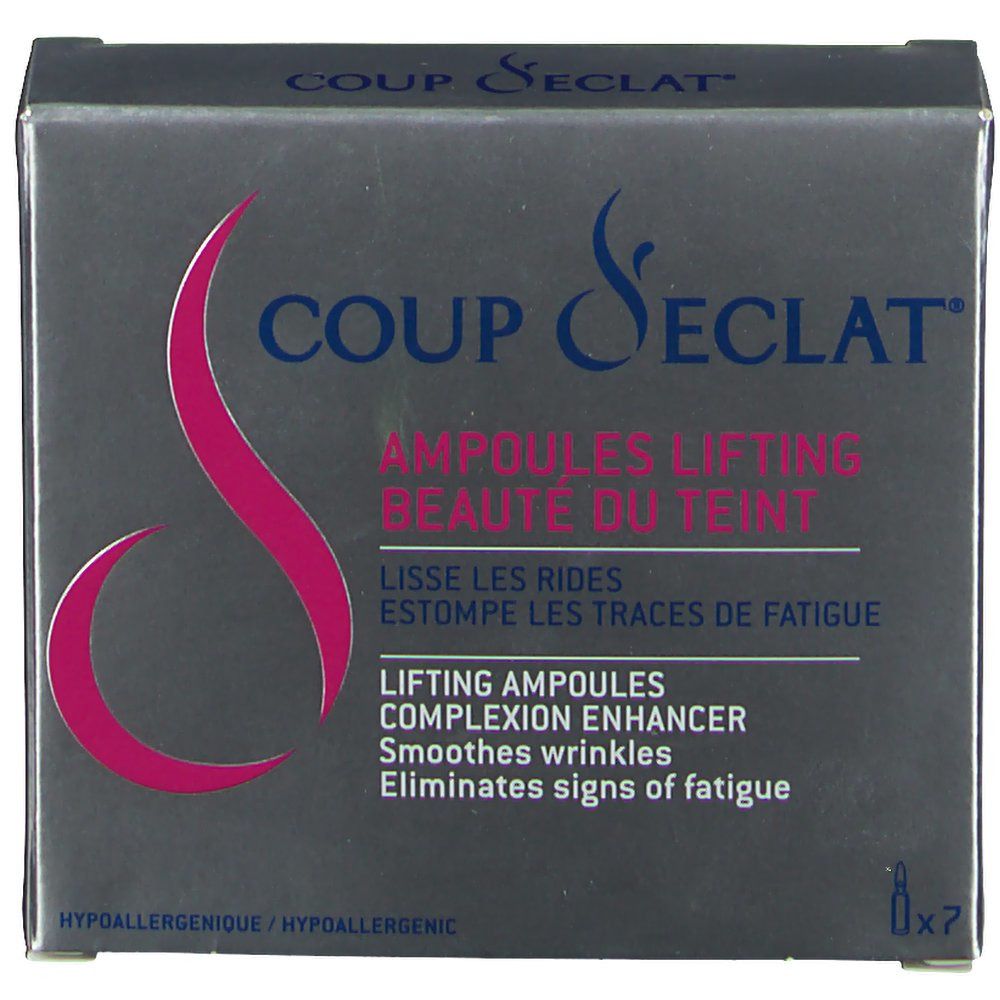Coup d'éclat® Ampoules lifting beauté du teint