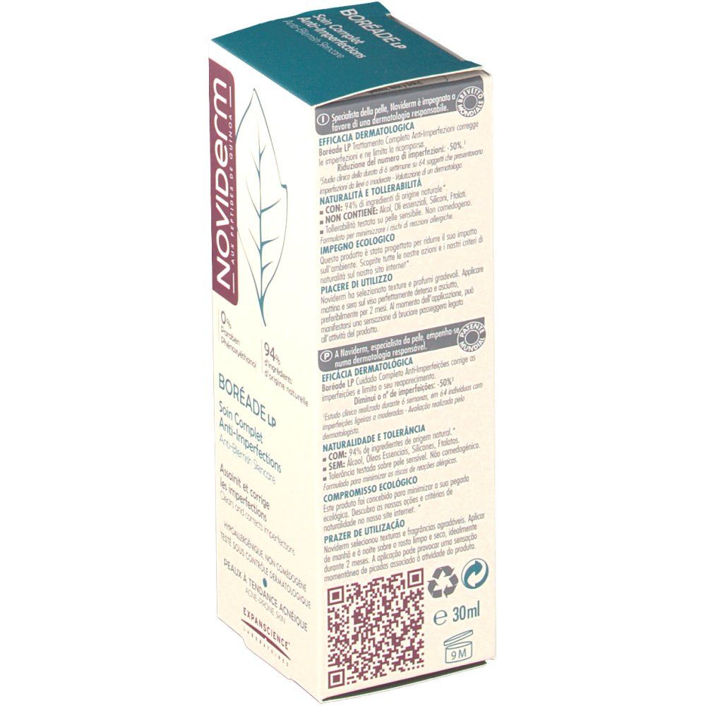 Noviderm Boréade LP soin complet anti-imperfections