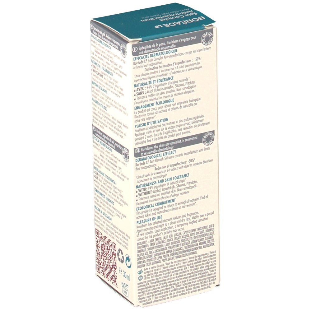 Noviderm Boréade LP soin complet anti-imperfections