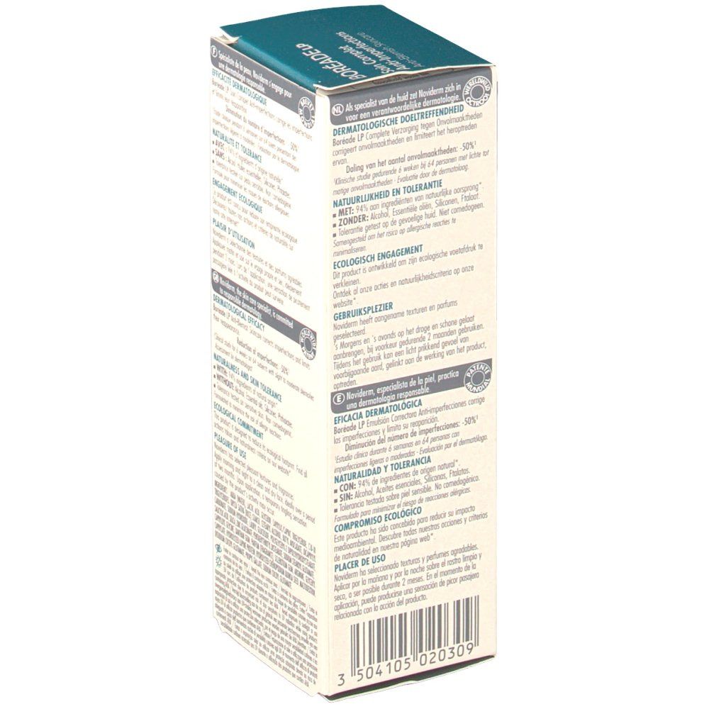 Noviderm Boréade LP soin complet anti-imperfections