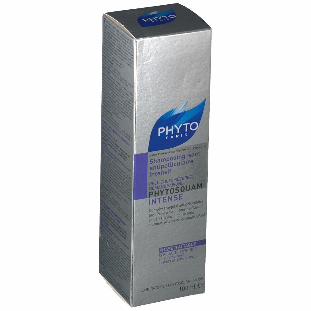 PHYTO PHYTOSQUAM Intense Shampooing-soin Antipelliculaire Intensif