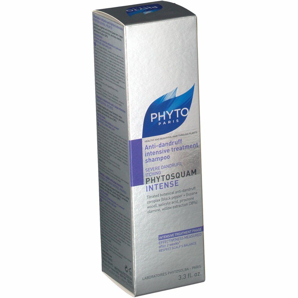 PHYTO PHYTOSQUAM Intense Shampooing-soin Antipelliculaire Intensif