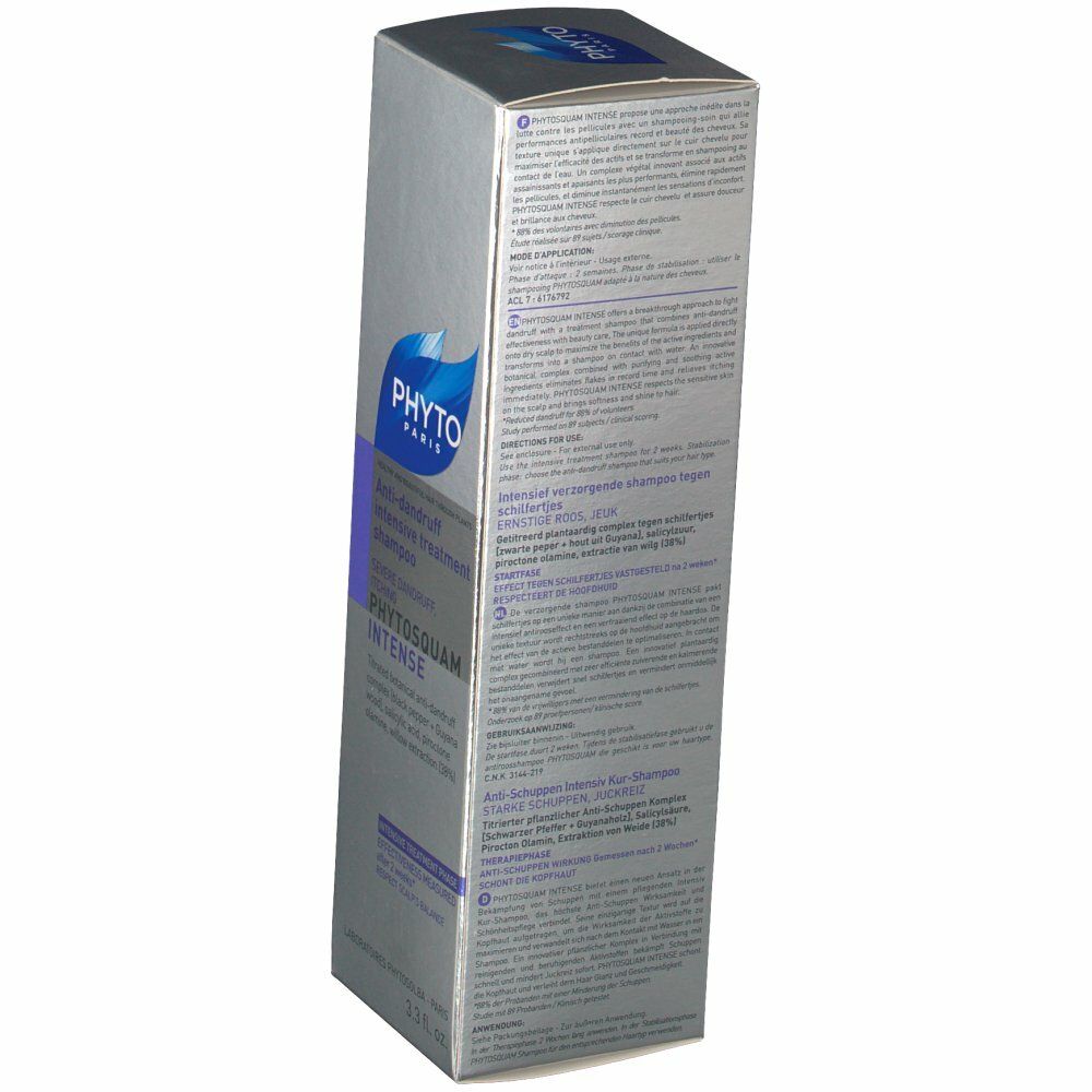PHYTO PHYTOSQUAM Intense Shampooing-soin Antipelliculaire Intensif