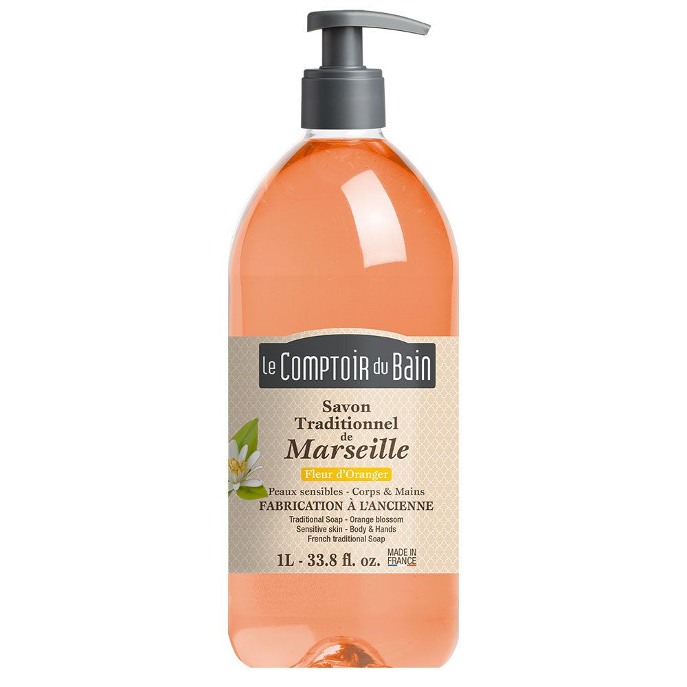 Le Comptoir du Bain savon de Marseille fleur d'oranger