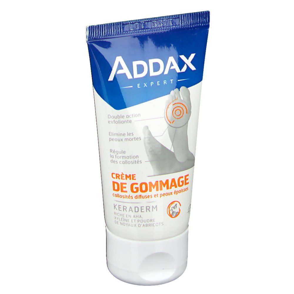 Addax pieds crème de gommage keraderm