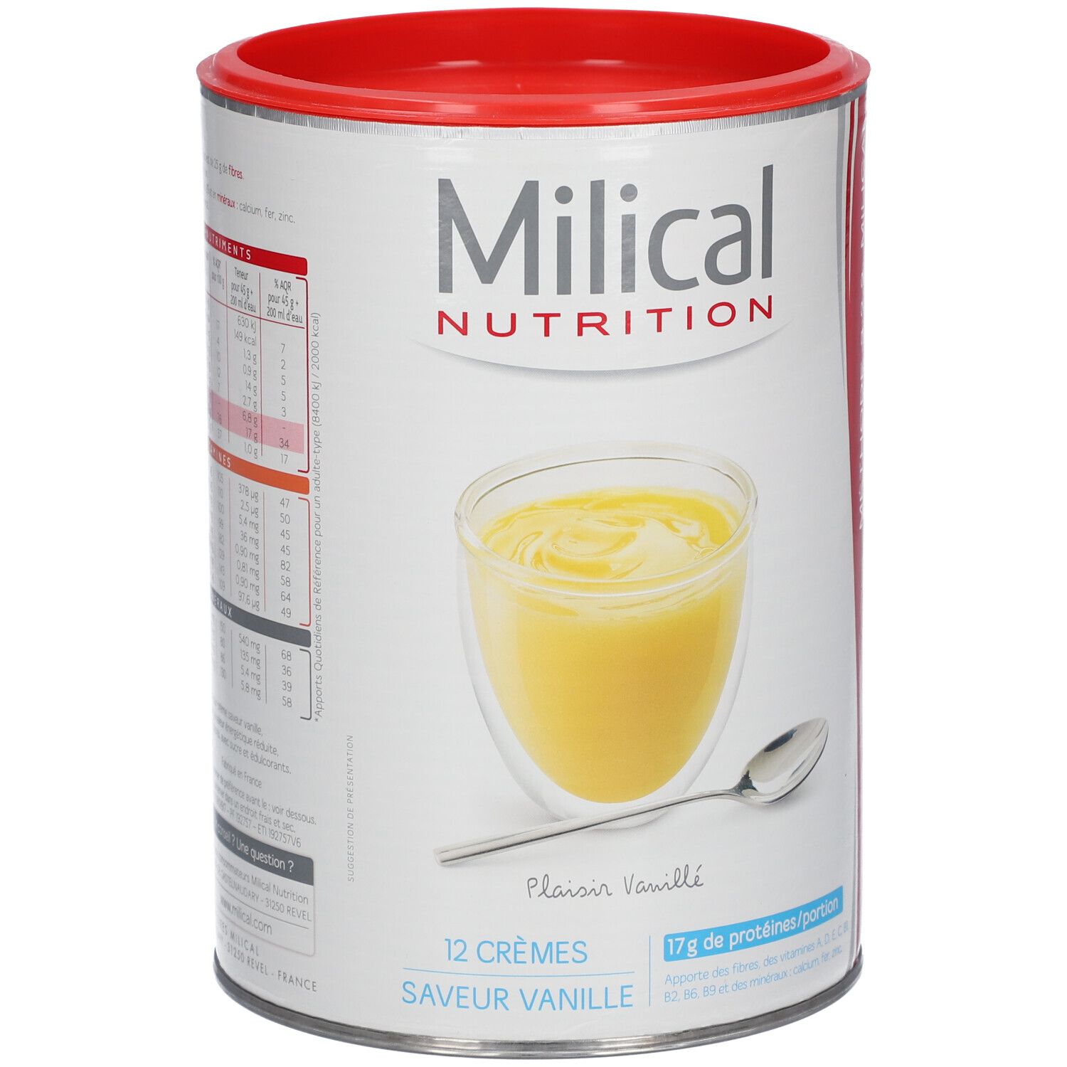 Milical Nutrition Crème hyperprotéinée Vanille