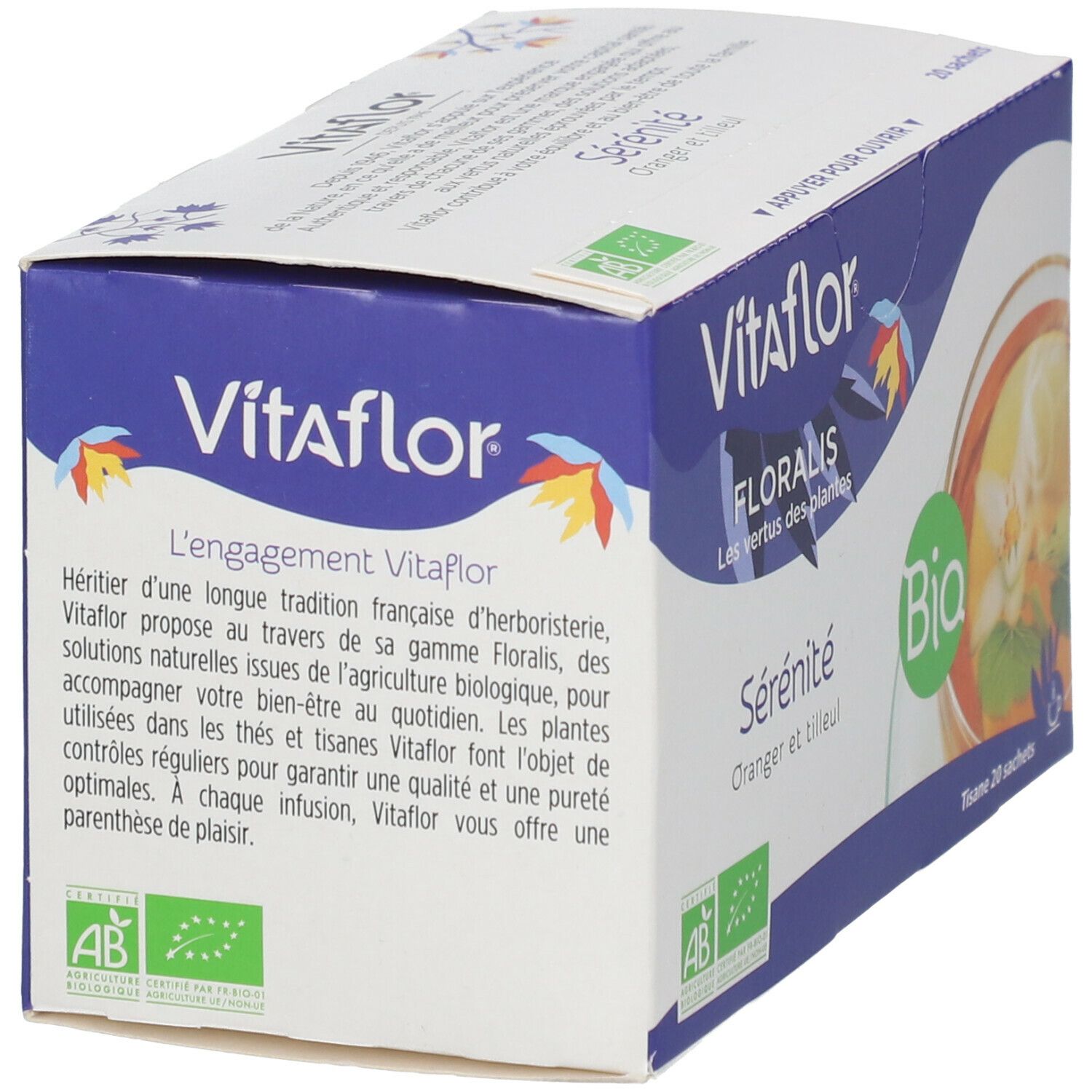 Vitaflor Bio Tisane sérénité