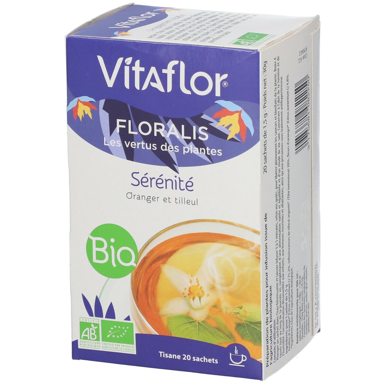 Vitaflor Bio Tisane sérénité