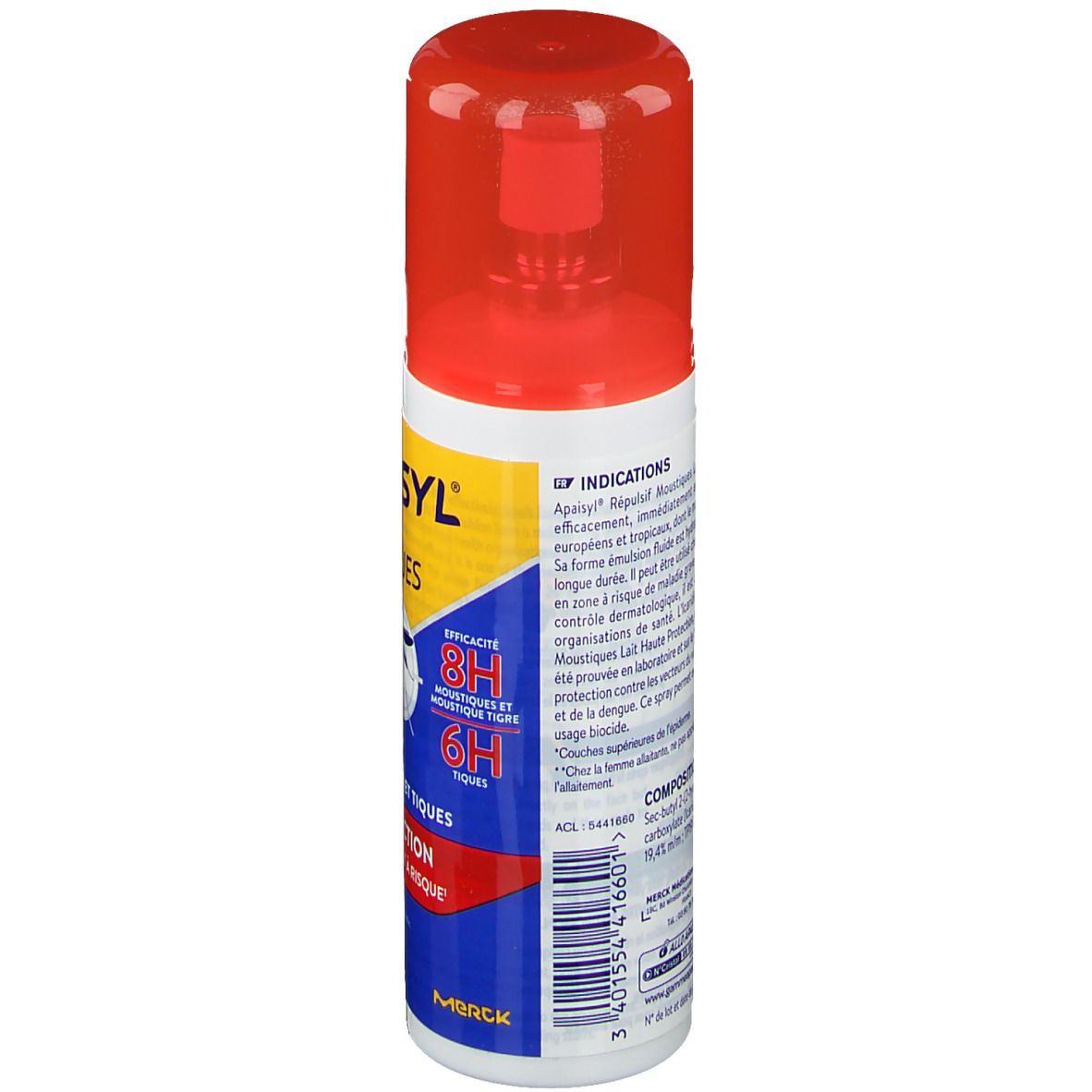 Apaisyl® Répulsif Moustiques Lait haute protection