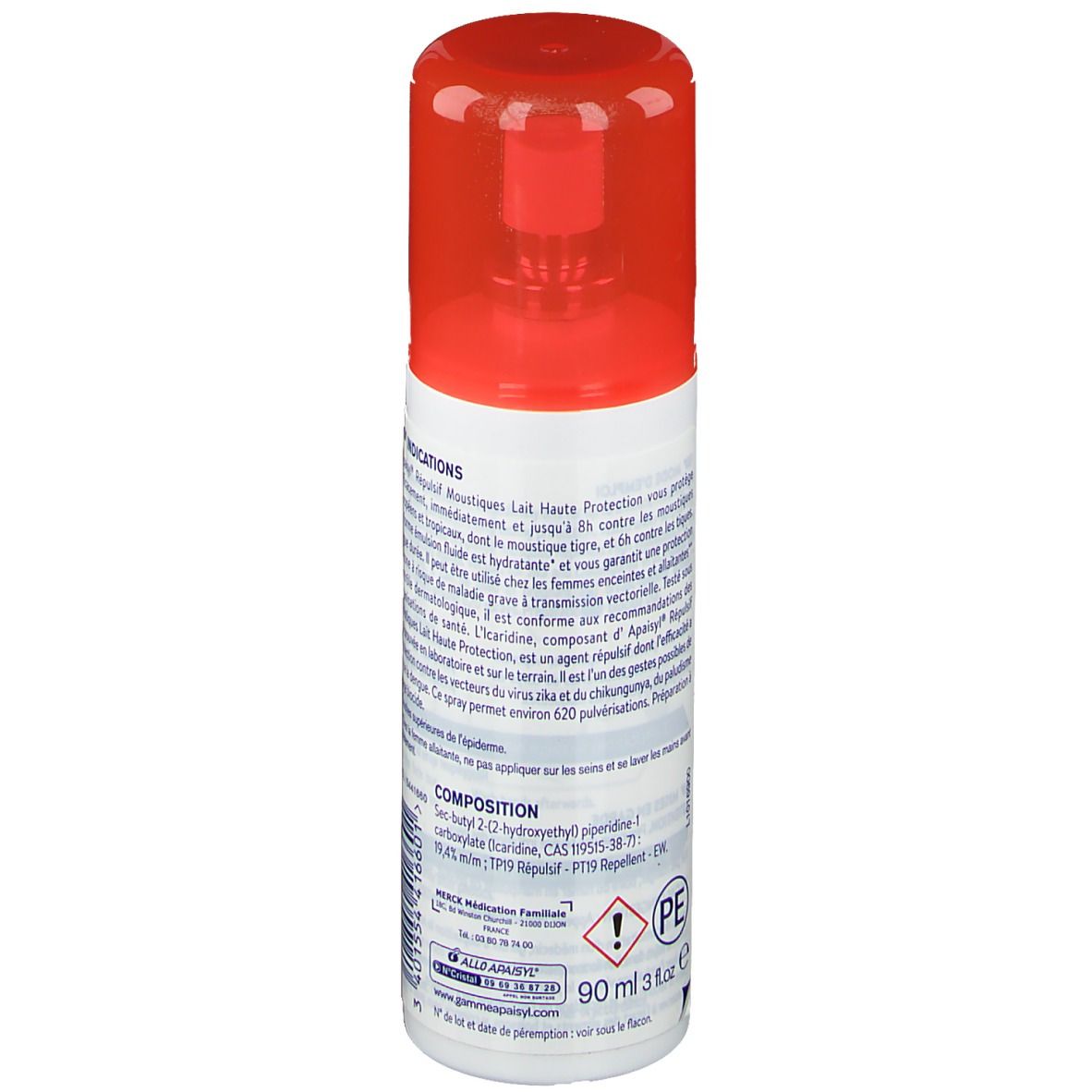 Apaisyl® Répulsif Moustiques Lait haute protection