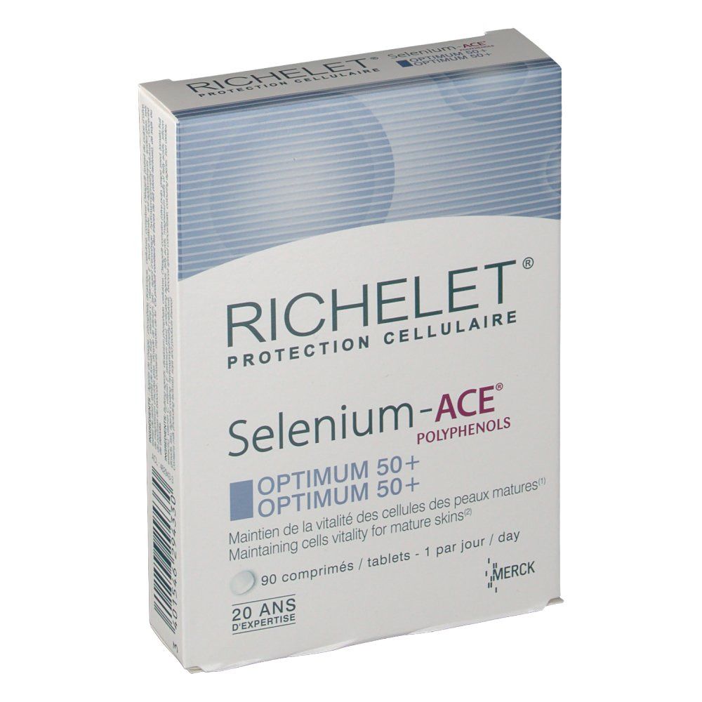 Merck Richelet® Sélénium ACE  Optium 50+ anti-âge