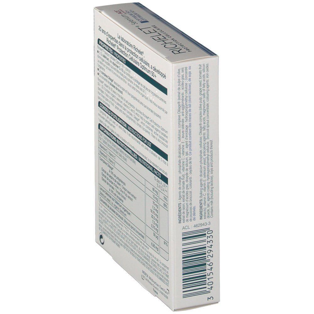 Merck Richelet® Sélénium ACE  Optium 50+ anti-âge
