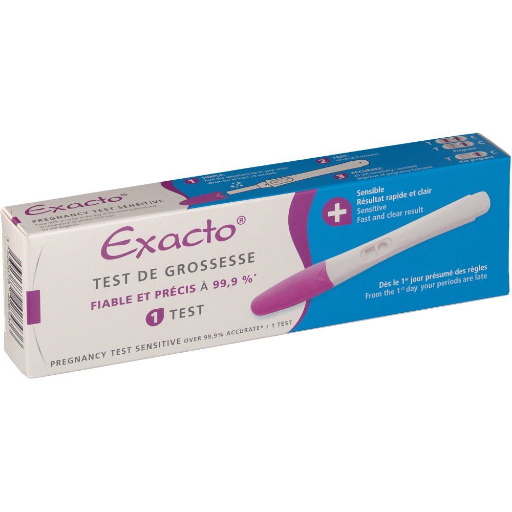 Exacto test de grossesse