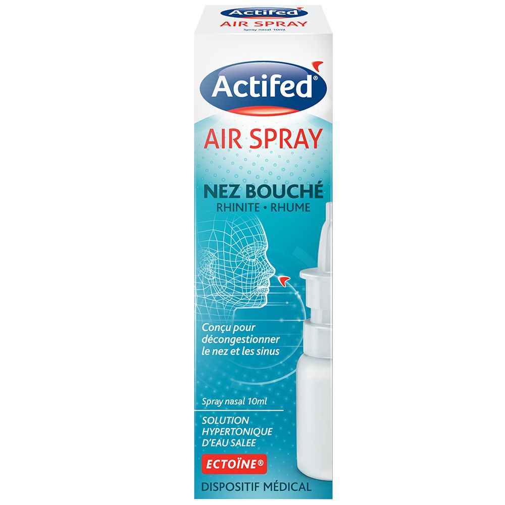 Actifed air spray nez bouchés