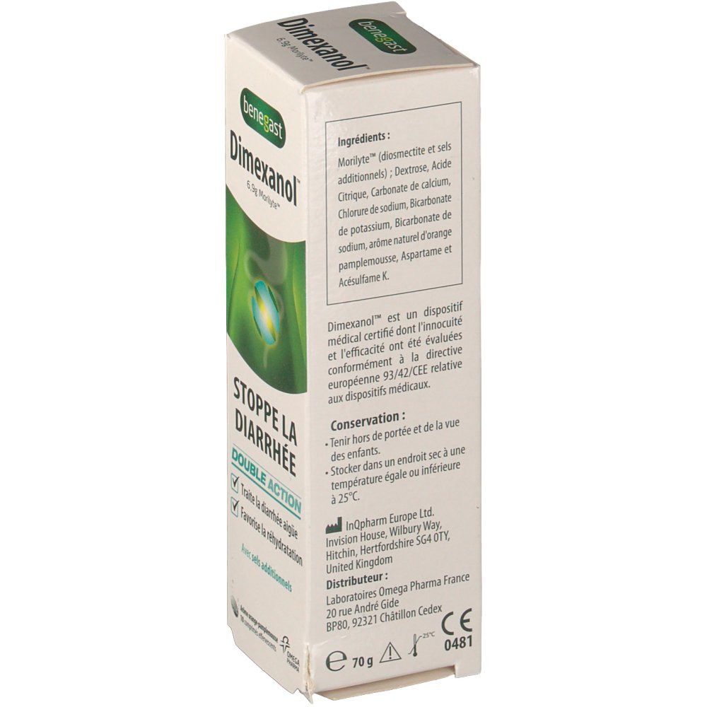 Benegast Dimexanol™ Diarrhée