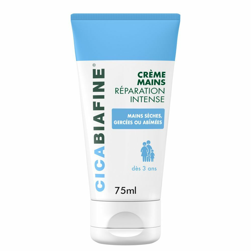Cicabiafine Crème mains réparation intense 75 ml