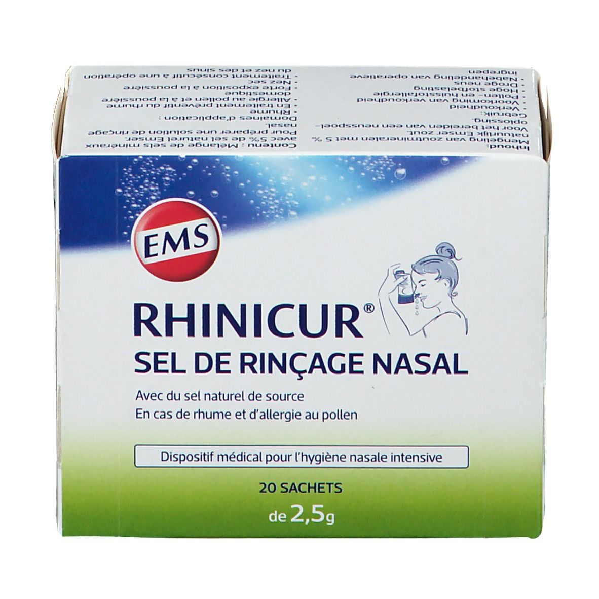 Ecomar Rhinicur préparation pour solution nasale