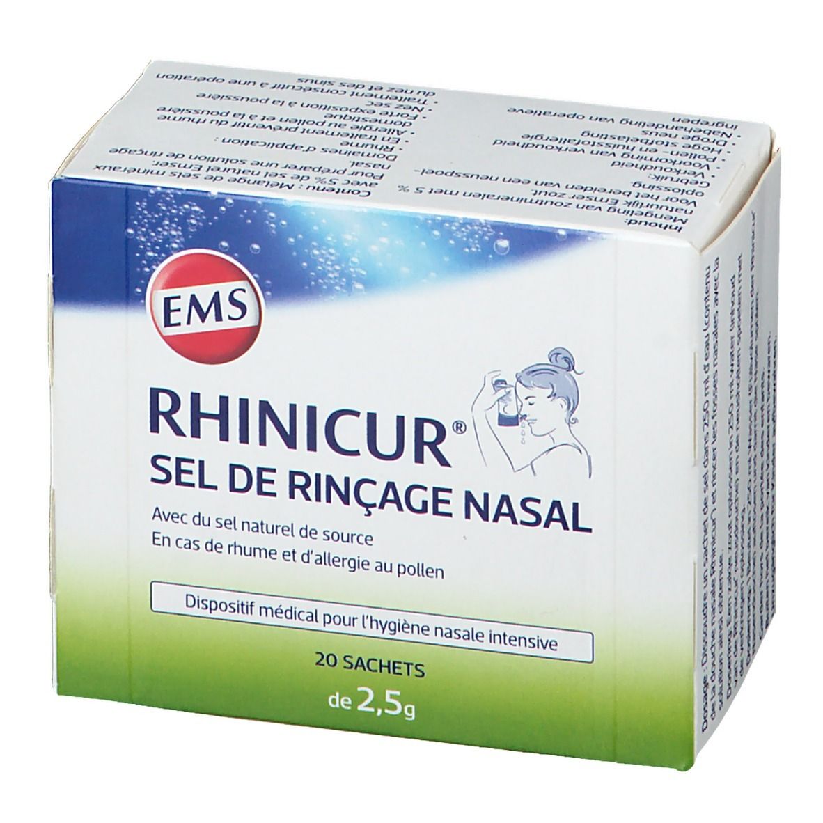 Ecomar Rhinicur préparation pour solution nasale