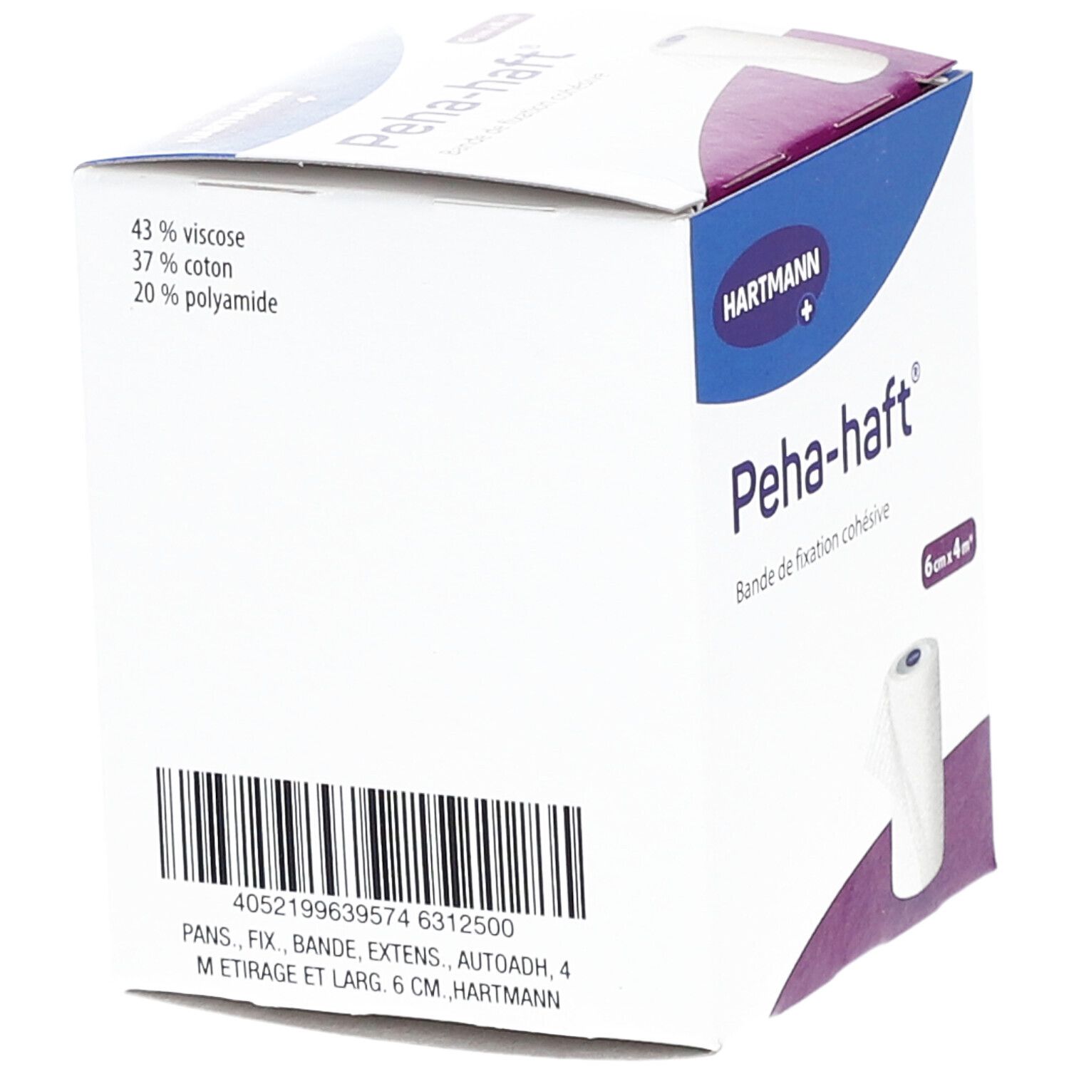 Hartmann Peha-Haft® Bande sans latex 4 m x 6 cm